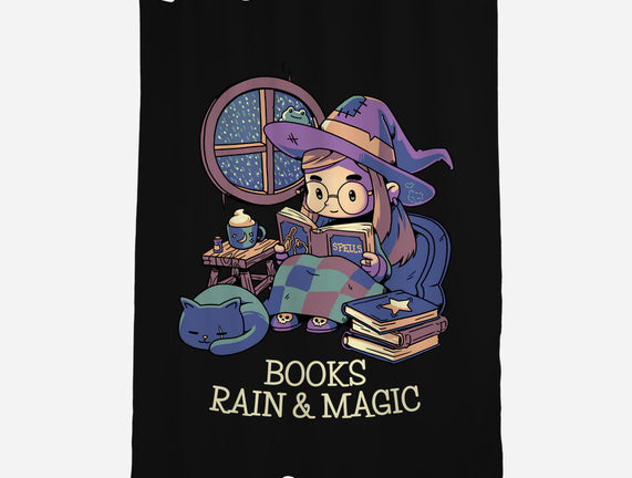 Books Rain And Magic