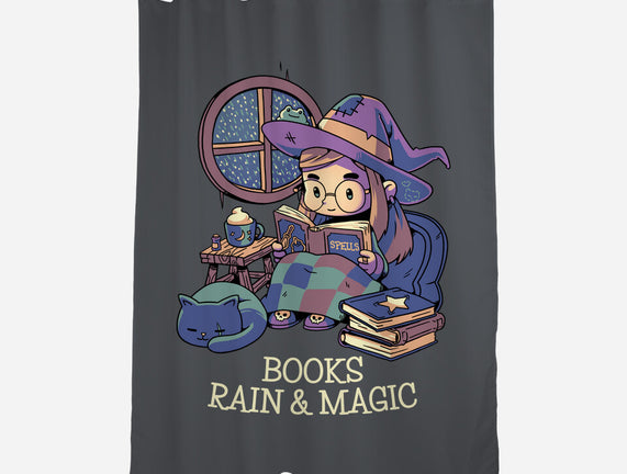 Books Rain And Magic