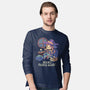 Books Rain And Magic-Mens-Long Sleeved-Tee-Geekydog