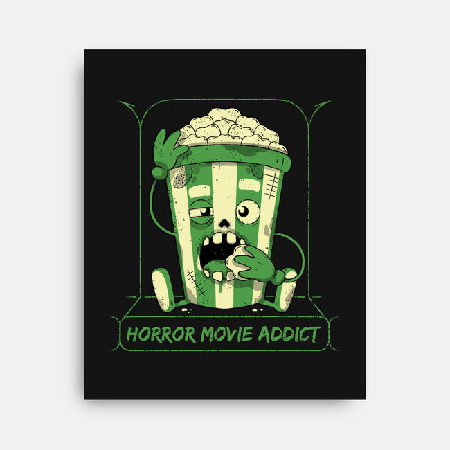 Horror Movie Addict-None-Stretched-Canvas-danielmorris1993