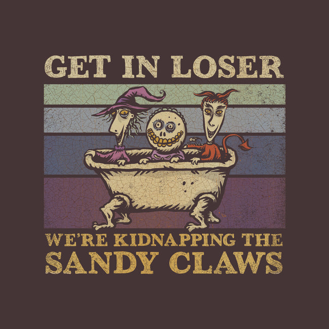 We're Kidnapping The Sandy Claws-None-Polyester-Shower Curtain-kg07