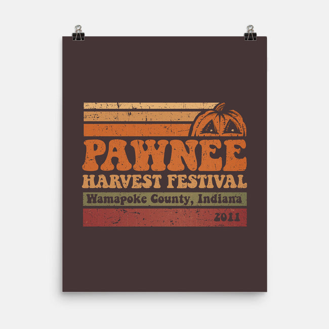 Pawnee Harvest Festival-None-Matte-Poster-kg07