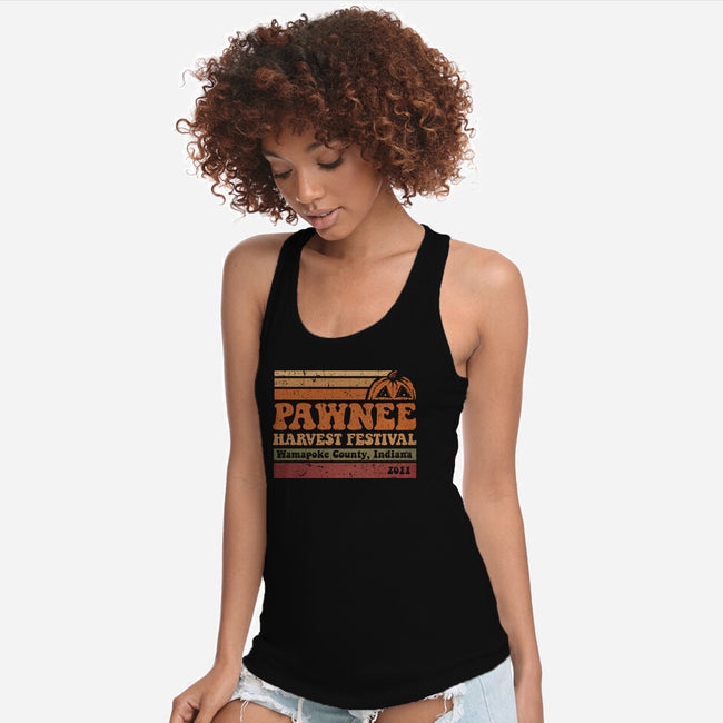 Pawnee Harvest Festival-Womens-Racerback-Tank-kg07