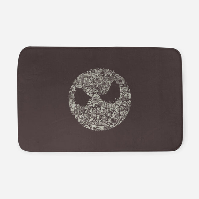 A Most Horrible Circle-None-Memory Foam-Bath Mat-kg07