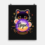 Cat Crystal Ball-None-Matte-Poster-NemiMakeit