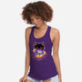 Cat Crystal Ball-Womens-Racerback-Tank-NemiMakeit