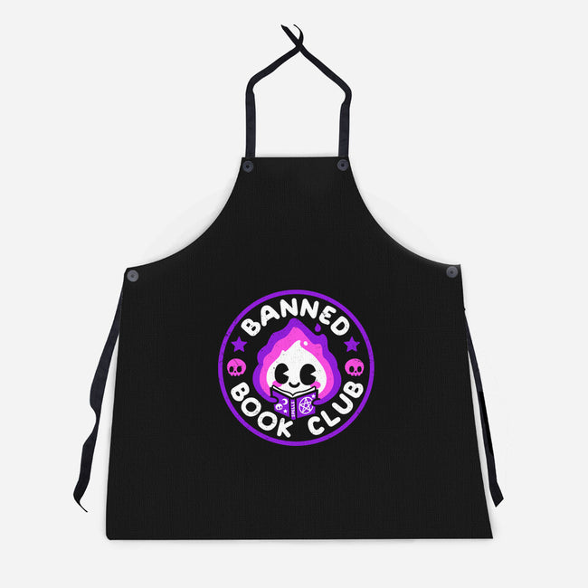 Banned Book Club-Unisex-Kitchen-Apron-NemiMakeit