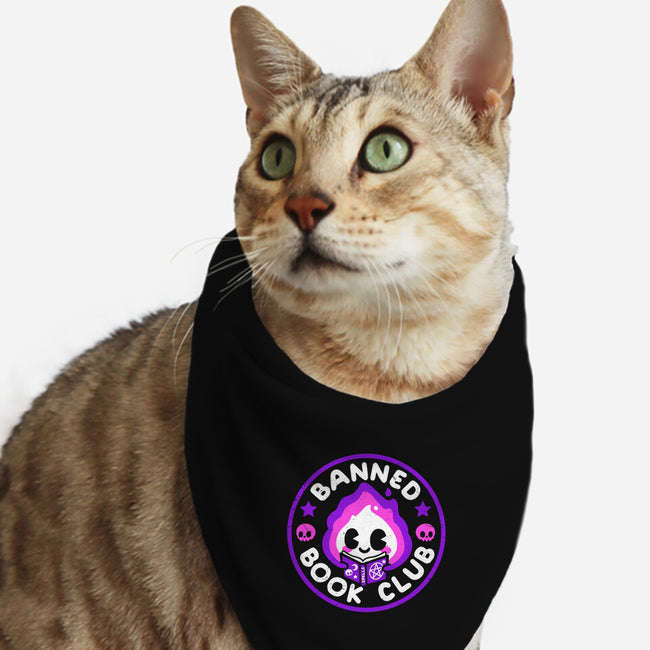 Banned Book Club-Cat-Bandana-Pet Collar-NemiMakeit