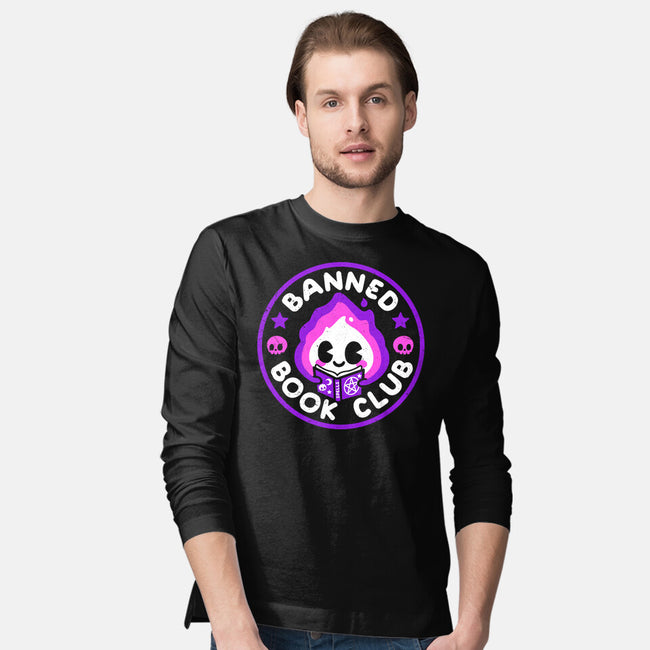 Banned Book Club-Mens-Long Sleeved-Tee-NemiMakeit