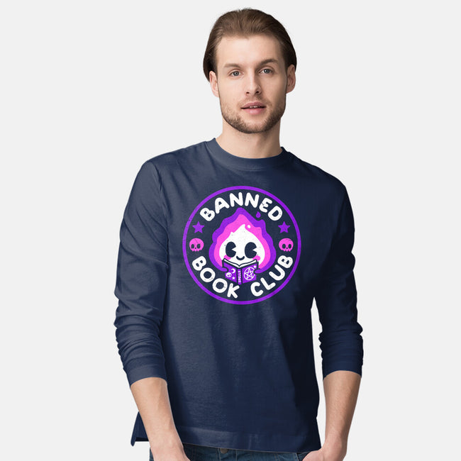 Banned Book Club-Mens-Long Sleeved-Tee-NemiMakeit