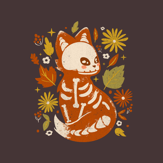 Fox Skeleton-None-Glossy-Sticker-IKILO