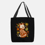 Fox Skeleton-None-Basic Tote-Bag-IKILO