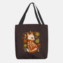 Fox Skeleton-None-Basic Tote-Bag-IKILO