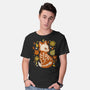 Fox Skeleton-Mens-Basic-Tee-IKILO