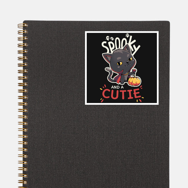 Spooky Cutie-None-Glossy-Sticker-Geekydog