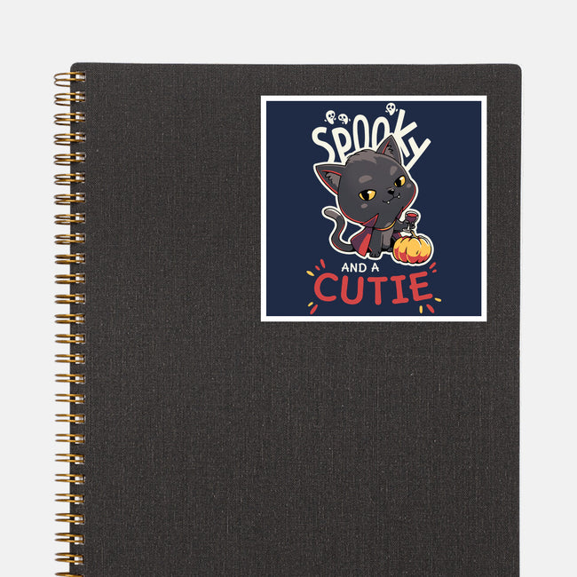 Spooky Cutie-None-Glossy-Sticker-Geekydog