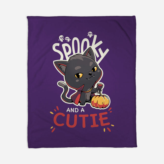 Spooky Cutie-None-Fleece-Blanket-Geekydog