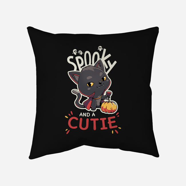 Spooky Cutie-None-Removable Cover-Throw Pillow-Geekydog