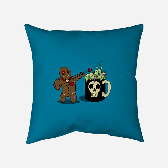 Voodoo Brew-None-Removable Cover-Throw Pillow-SteveOramA