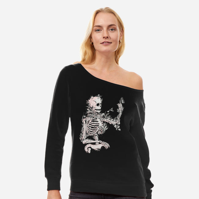 The Inner Gardener-Womens-Off Shoulder-Sweatshirt-kharmazero