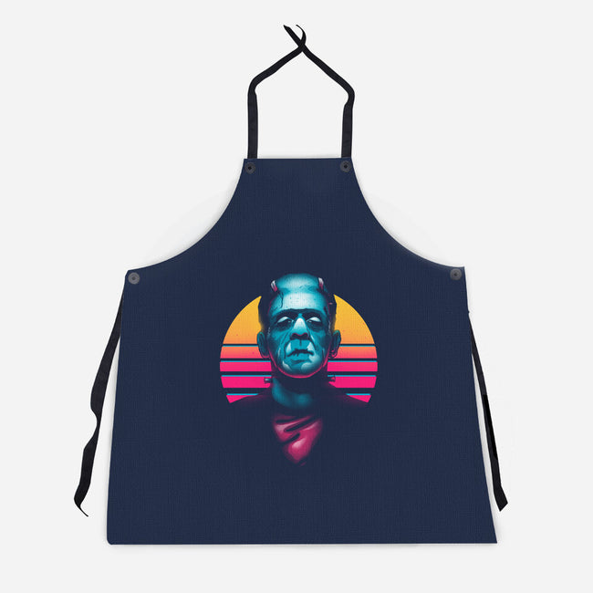 Retro Monsta-Unisex-Kitchen-Apron-Getsousa!