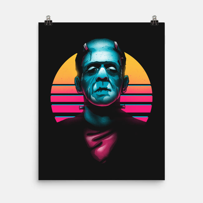 Retro Monsta-None-Matte-Poster-Getsousa!