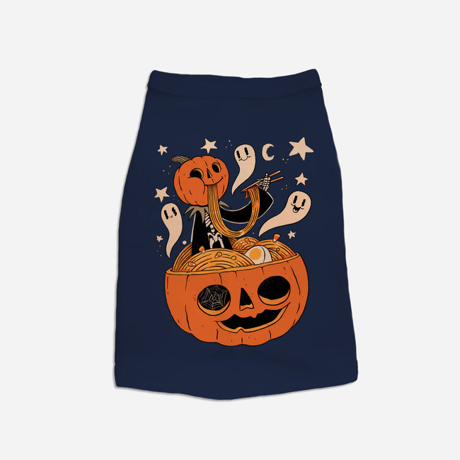 Spooky Ramen-Dog-Basic-Pet Tank-ppmid