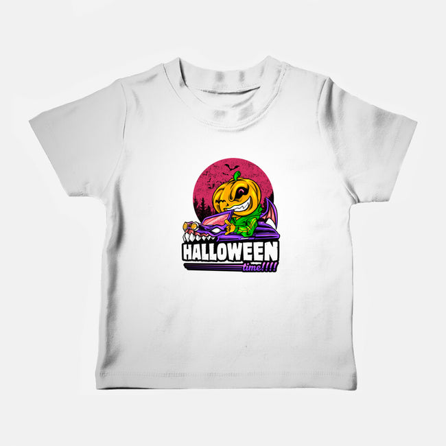 Time For Halloween-Baby-Basic-Tee-spoilerinc