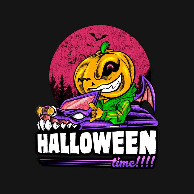 Time For Halloween-Unisex-Basic-Tee-spoilerinc