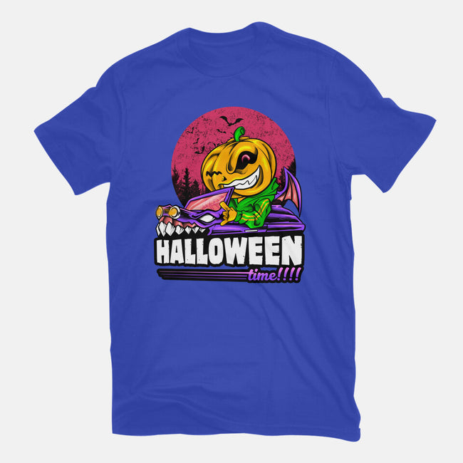 Time For Halloween-Womens-Basic-Tee-spoilerinc