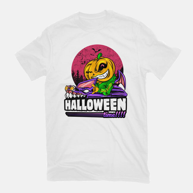 Time For Halloween-Youth-Basic-Tee-spoilerinc