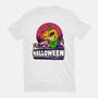 Time For Halloween-Womens-Basic-Tee-spoilerinc