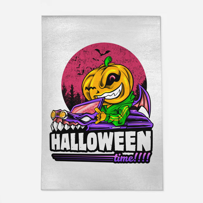 Time For Halloween-None-Indoor-Rug-spoilerinc