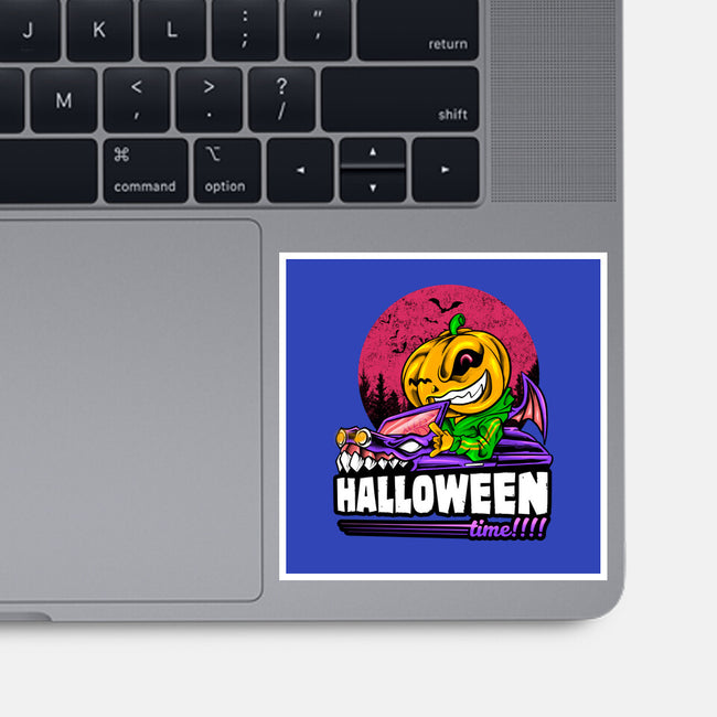 Time For Halloween-None-Glossy-Sticker-spoilerinc