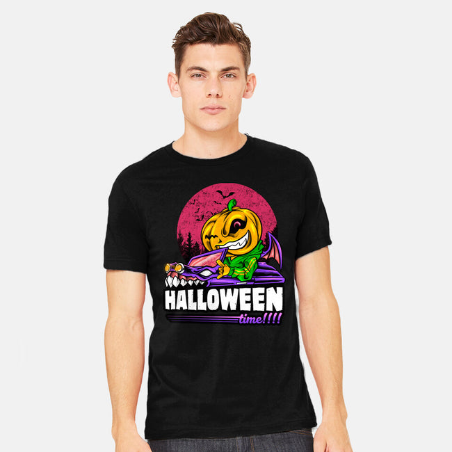 Time For Halloween-Mens-Heavyweight-Tee-spoilerinc