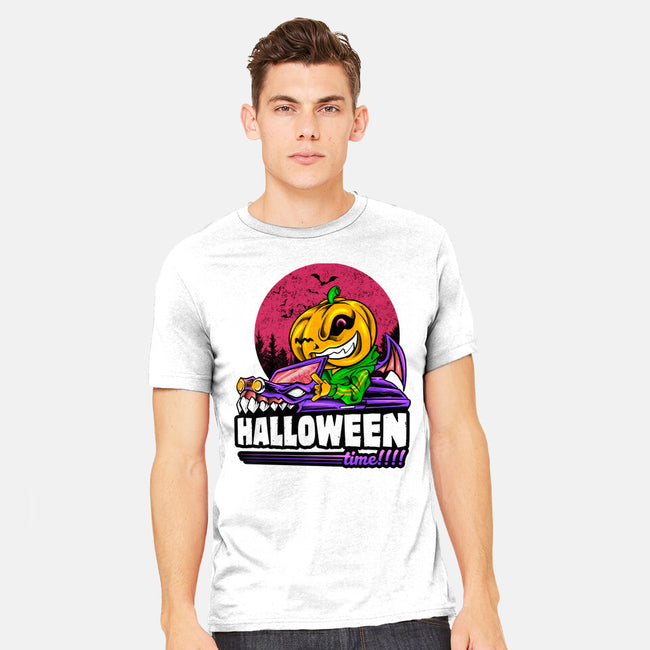 Time For Halloween-Mens-Heavyweight-Tee-spoilerinc