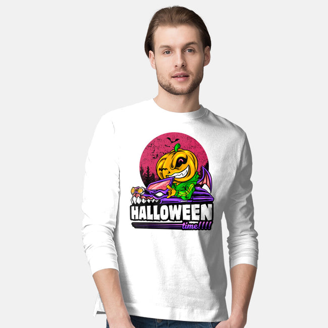 Time For Halloween-Mens-Long Sleeved-Tee-spoilerinc