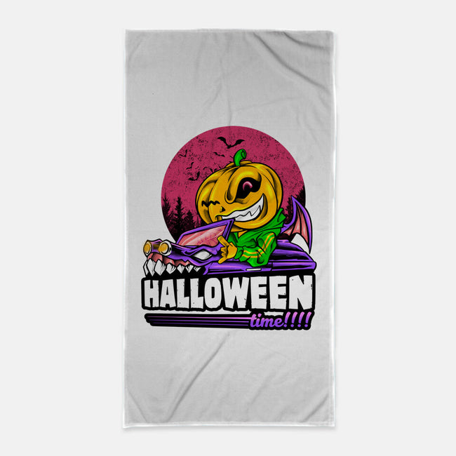 Time For Halloween-None-Beach-Towel-spoilerinc