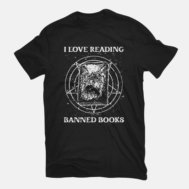 Evil Reader-Womens-Fitted-Tee-retrodivision