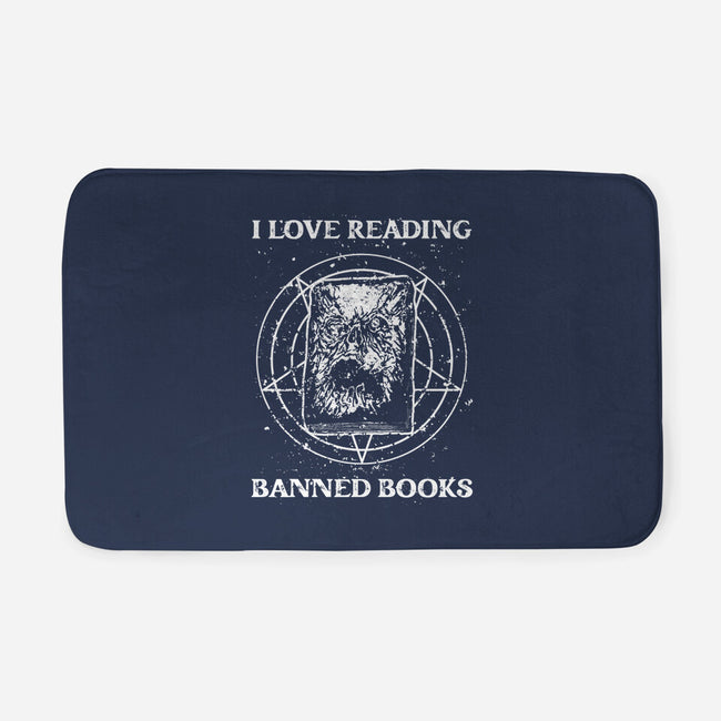 Evil Reader-None-Memory Foam-Bath Mat-retrodivision