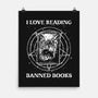 Evil Reader-None-Matte-Poster-retrodivision