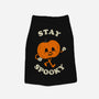 Stay Spooky Pumpkin-Dog-Basic-Pet Tank-zachterrelldraws