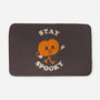 Stay Spooky Pumpkin-None-Memory Foam-Bath Mat-zachterrelldraws