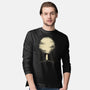 The Ghost-Mens-Long Sleeved-Tee-zachterrelldraws