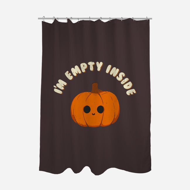 Empty Inside-None-Polyester-Shower Curtain-zachterrelldraws