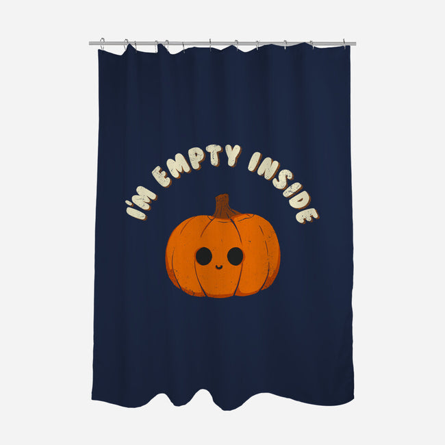 Empty Inside-None-Polyester-Shower Curtain-zachterrelldraws