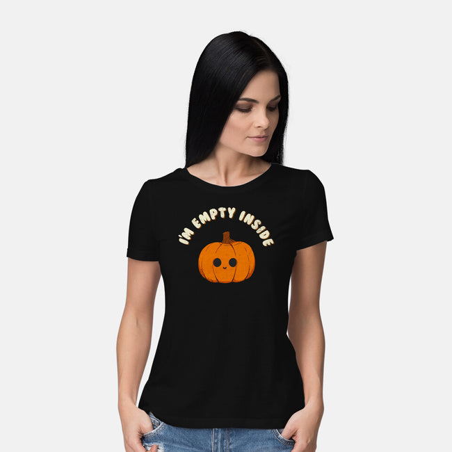 Empty Inside-Womens-Basic-Tee-zachterrelldraws