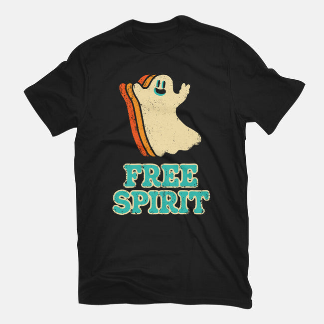 Retro Free Spirit-Womens-Fitted-Tee-zachterrelldraws