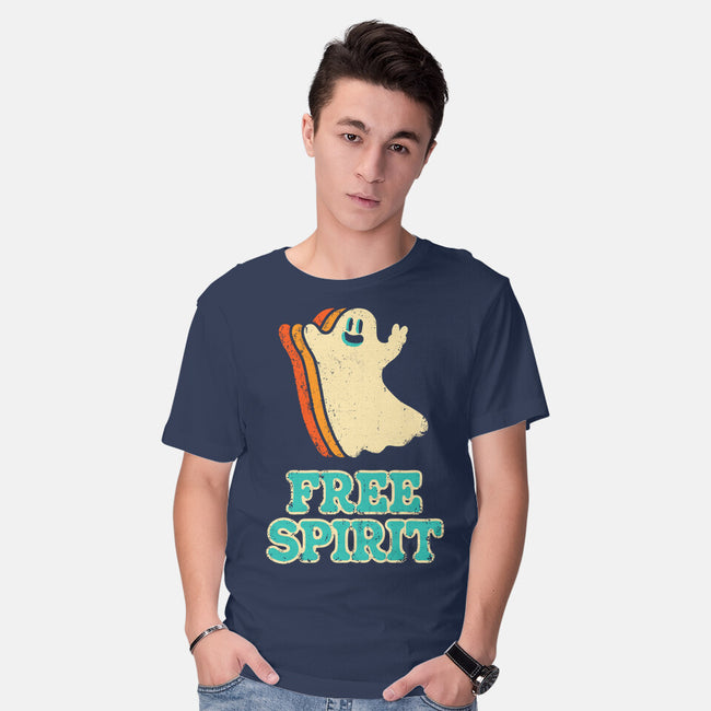 Retro Free Spirit-Mens-Basic-Tee-zachterrelldraws