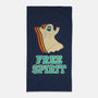 Retro Free Spirit-None-Beach-Towel-zachterrelldraws